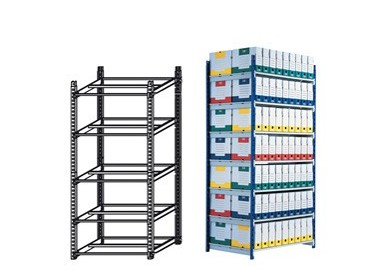 Scaffale RANG'ECO 5 ripiani 100x70xH200cm - Modulo Base