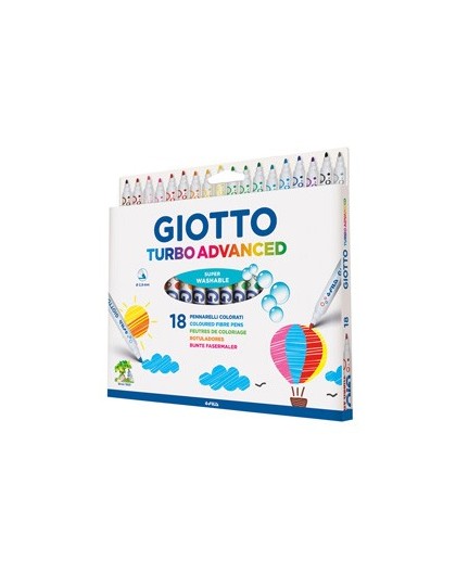 ASTUCCIO 18 PENNARELLI GIOTTO TURBO ADVANCED