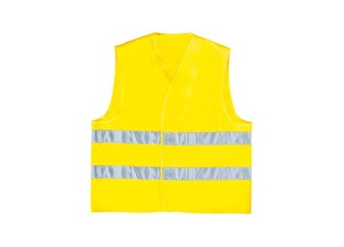GILET ALTA VISIBILITA' GIALLO FLUO Tg. L