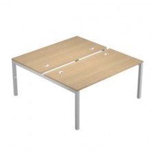 SCRIVANIA a 2 POSTAZIONI CONTRAP.180X168cm ROVERE - AGORA'