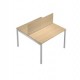 PANNELLO DIVISORIO 120x32cm ROVERE per SCRIVANIA MULTIPLE - AGORA'