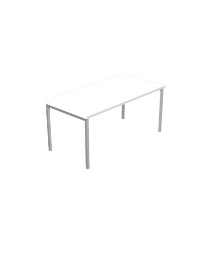 SCRIVANIA LINEARE 120X80cm BIANCO - EASY Plus