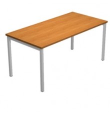 SCRIVANIA LINEARE 120X80cm NOCE CHIARO - EASY Plus