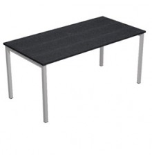 SCRIVANIA LINEARE 120X80cm NERO VENATO FRASS. - EASY Plus