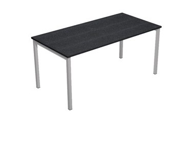 SCRIVANIA LINEARE 120X80cm NERO VENATO FRASS. - EASY Plus