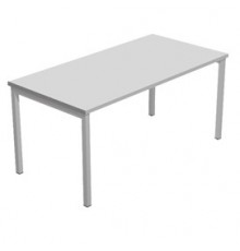 SCRIVANIA LINEARE 120X80cm GRIGIO - EASY Plus