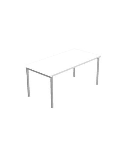 SCRIVANIA LINEARE 140X80cm BIANCO - EASY Plus