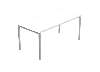 SCRIVANIA LINEARE 140X80cm BIANCO - EASY Plus