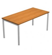 SCRIVANIA LINEARE 140X80cm NOCE CHIARO - EASY Plus