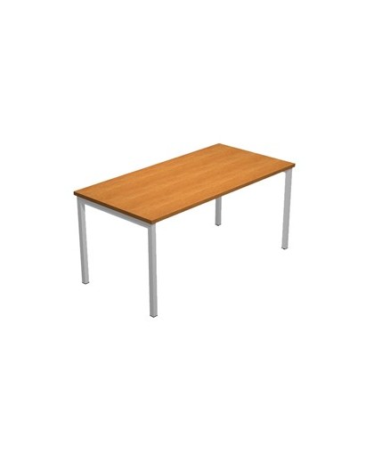 SCRIVANIA LINEARE 140X80cm NOCE CHIARO - EASY Plus
