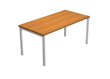 SCRIVANIA LINEARE 140X80cm NOCE CHIARO - EASY Plus
