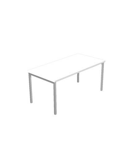 SCRIVANIA LINEARE 140X80cm GRIGIO - EASY Plus