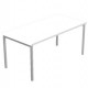 SCRIVANIA LINEARE 160X80cm BIANCO - EASY Plus