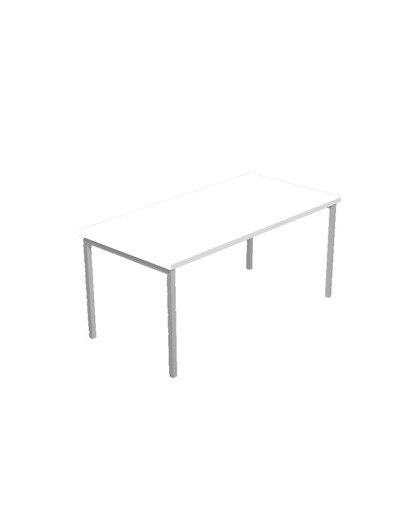 SCRIVANIA LINEARE 160X80cm BIANCO - EASY Plus