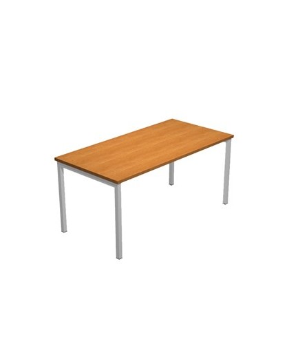 SCRIVANIA LINEARE 160X80cm NOCE CHIARO - EASY Plus
