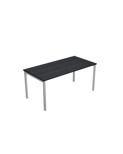 SCRIVANIA LINEARE 160X80cm NERO VENATO FRASS. - EASY Plus