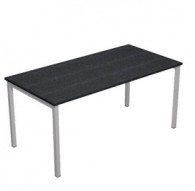 SCRIVANIA LINEARE 160X80cm NERO VENATO FRASS. - EASY Plus