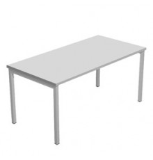 SCRIVANIA LINEARE 160X80cm GRIGIO - EASY Plus