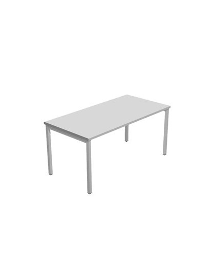 SCRIVANIA LINEARE 160X80cm GRIGIO - EASY Plus