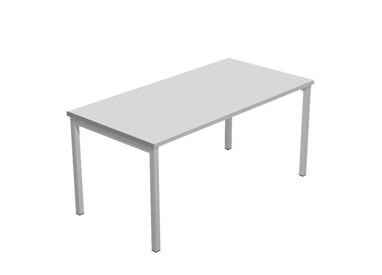 SCRIVANIA LINEARE 160X80cm GRIGIO - EASY Plus