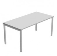 SCRIVANIA LINEARE 160X80cm GRIGIO - EASY Plus