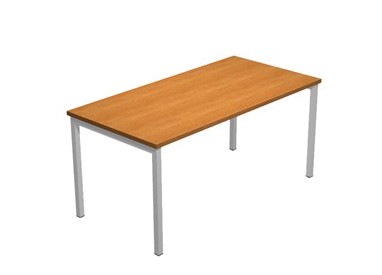 SCRIVANIA LINEARE 180X80cm NOCE CHIARO - EASY Plus