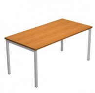 SCRIVANIA LINEARE 180X80cm NOCE CHIARO - EASY Plus