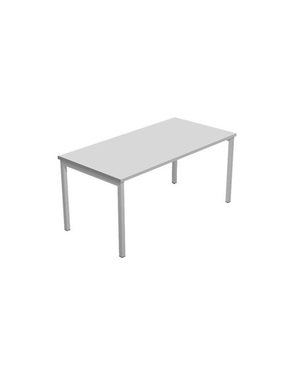 SCRIVANIA LINEARE 180X80cm GRIGIO - EASY Plus
