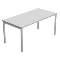 SCRIVANIA LINEARE 180X80cm GRIGIO - EASY Plus