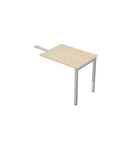 ALLUNGO REVERSIBILE DX/SX 80x60cm FAGGIO per SCRIVANIE EASY Plus
