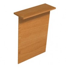 SOPRALZO RECEPTION per SCRIVANIE da 80cm NOCE CHIARO - EASY