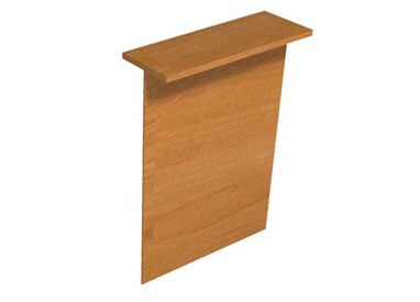 SOPRALZO RECEPTION per SCRIVANIE da 80cm NOCE CHIARO - EASY
