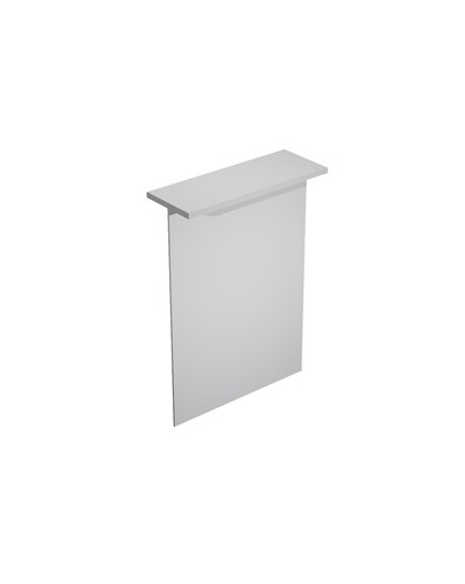 SOPRALZO RECEPTION per SCRIVANIE da 80cm GRIGIO - EASY