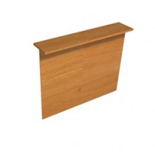 SOPRALZO RECEPTION per SCRIVANIE da 140cm NOCE CHIARO - EASY