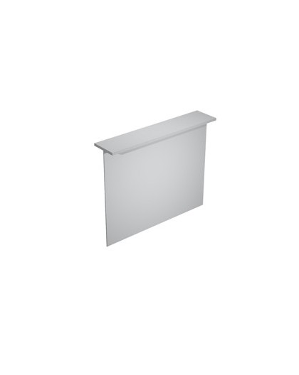 SOPRALZO RECEPTION per SCRIVANIE da 140cm GRIGIO - EASY