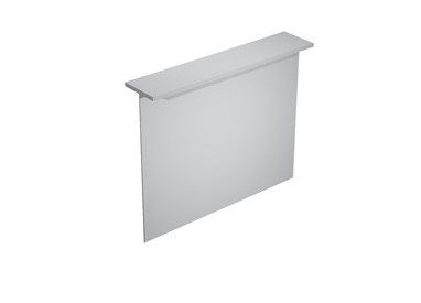 SOPRALZO RECEPTION per SCRIVANIE da 140cm GRIGIO - EASY