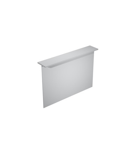 SOPRALZO RECEPTION per SCRIVANIE da 160cm GRIGIO - EASY