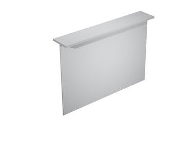 SOPRALZO RECEPTION per SCRIVANIE da 160cm GRIGIO - EASY
