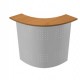 SOPRALZO ANGOLARE 90° RECEPTION NOCE CH./METALLO - EASY
