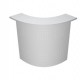SOPRALZO ANGOLARE 90° RECEPTION GRIGIO/METALLO - EASY