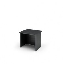 MODULO RECEPTION DISABILI s/SOPRALZO 80x97,5x72cm NERO VEN. /BIANCO - PRESTIGE
