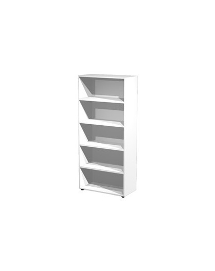 ARMADIO MODULARE A GIORNO 90x44cm - H200cm BIANCO