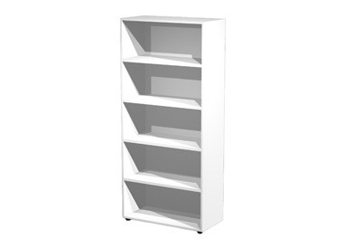 ARMADIO MODULARE A GIORNO 90x44cm - H200cm BIANCO