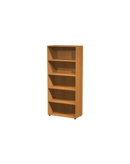 ARMADIO MODULARE A GIORNO 90x44cm - H200cm NOCE CHIARO