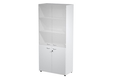 ARMADIO MODULARE A 2+2 ANTE 90x45,8cm - H200cm GRIGIO