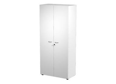 ARMADIO MODULARE A 2 ANTE ALTE 90x45,8cm - H200cm BIANCO