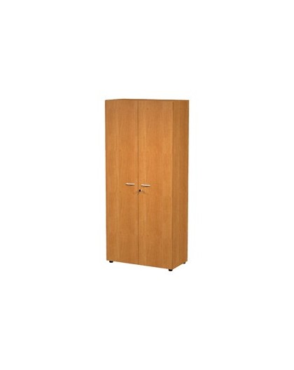 ARMADIO MODULARE A 2 ANTE ALTE 90x45,8cm - H200cm NOCE CHIARO