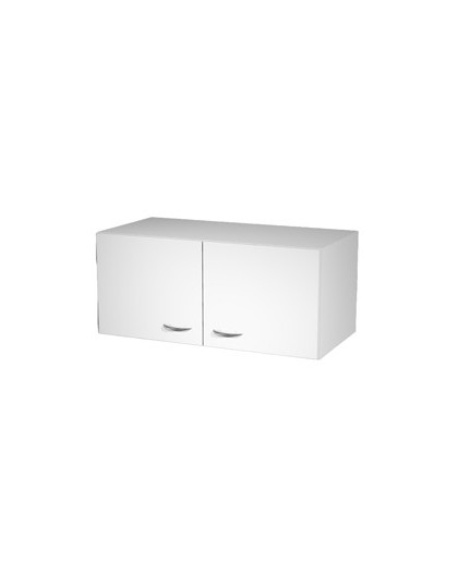 SOPRALZO A 2 ANTE 90x45,8cm - H40cm per ARMADI MODULARI BIANCO