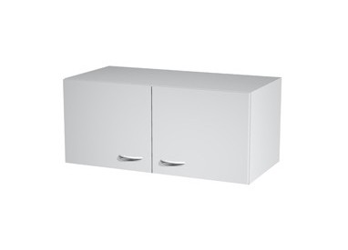 SOPRALZO A 2 ANTE 90x45,8cm - H40cm per ARMADI MODULARI GRIGIO