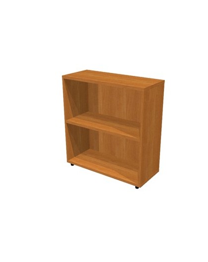 LIBRERIA BASSA A GIORNO 76x32cm - H81,5cm NOCE CHIARO